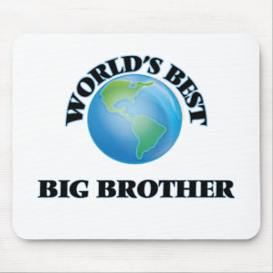 World's Best Big Brother Mouse Pad