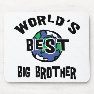 World's Best Big Brother Mouse Pad
