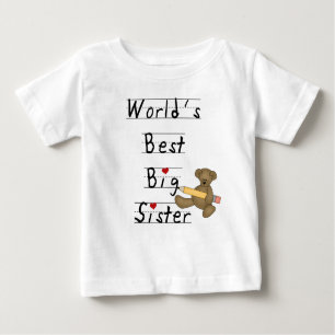 World's Best Big Sister Baby T-Shirt