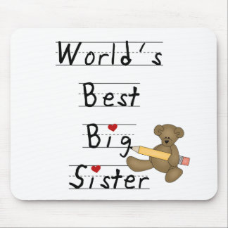 World's Best Big Sister Mouse Pad