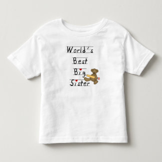 World's Best Big Sister Toddler T-Shirt