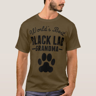 World's Best Black Lab Grandma T-Shirt