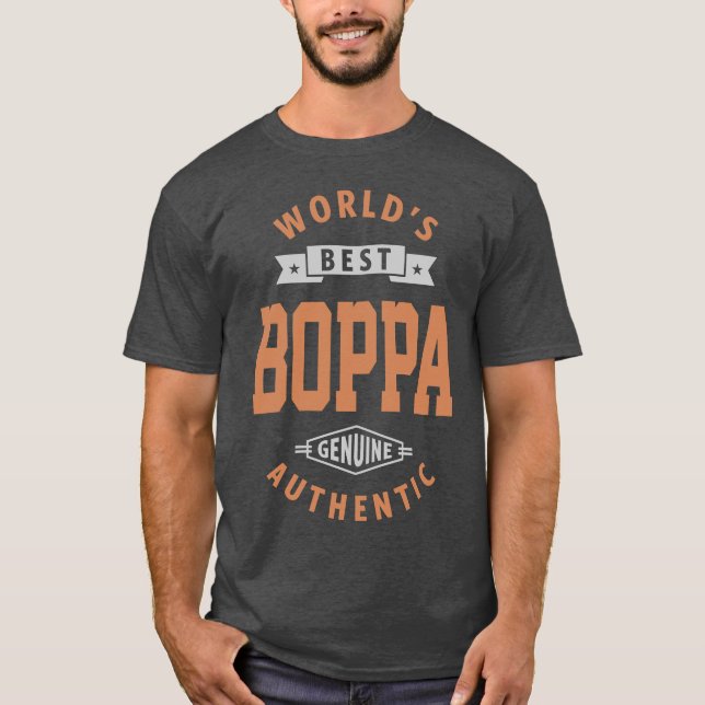 World's Best Boppa T-Shirt (Front)