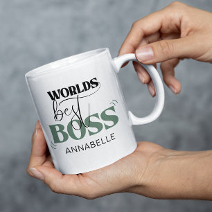 Worlds Best Boss Coffee Mug
