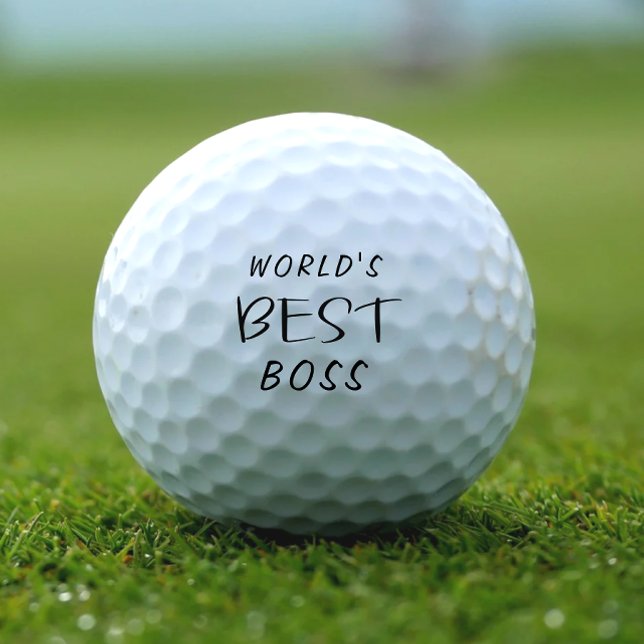 World's Best Boss Golf Balls (Creator Uploaded)