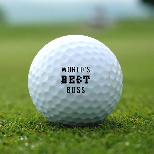 World's Best Boss Golf Balls (Creator Uploaded)