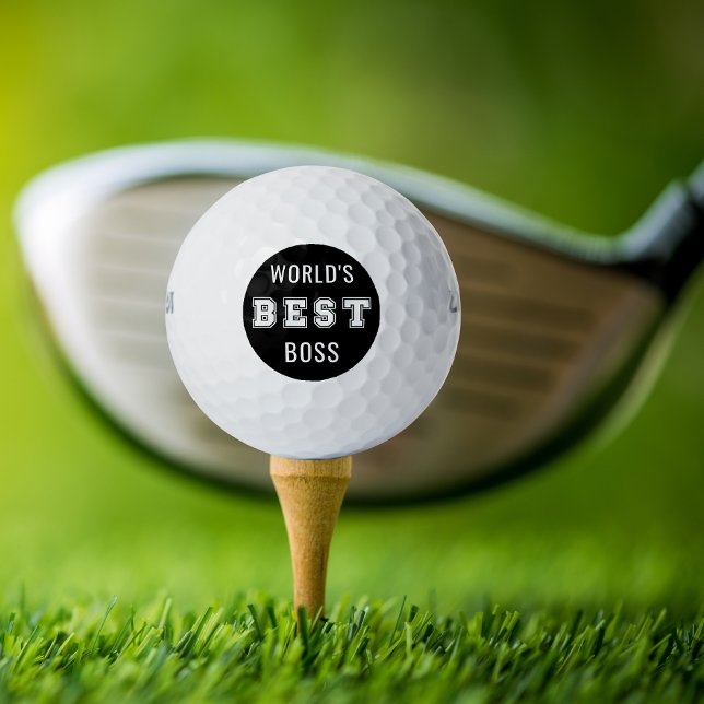World's Best Boss Golf Balls (Creator Uploaded)