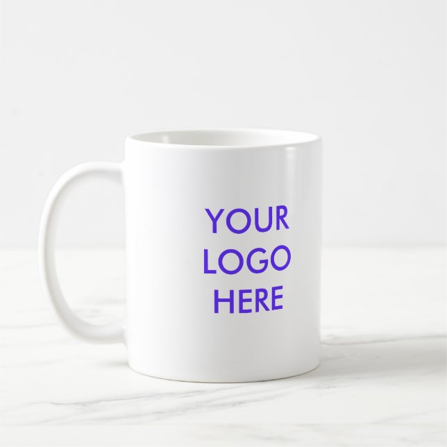 WORLD'S BEST BOSS (Insert own Logo) Coffee Mug (Left)