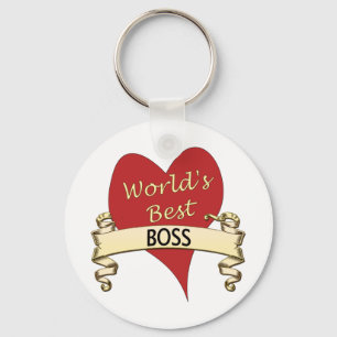 World's Best Boss Key Ring