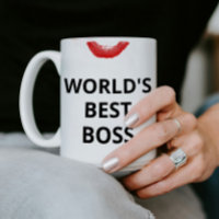 World's Best Boss Lipstick Gift for Her