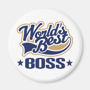 Worlds Best Boss Magnet