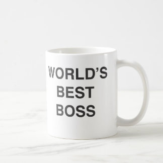 World's Best Boss Mug
