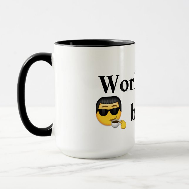 World's best boss mug (Left)