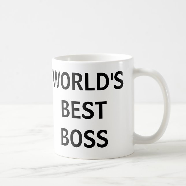 WORLD'S BEST BOSS - The Office Mug (Right)