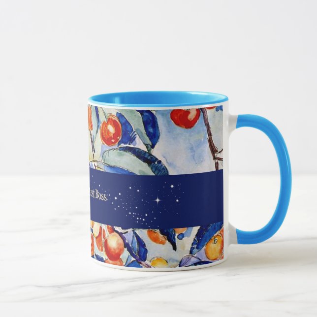 World's Best Boss (Theo van Rysselberghe artwork) Mug (Right)