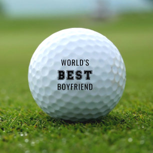 World's Best Boyfriend Golf Balls