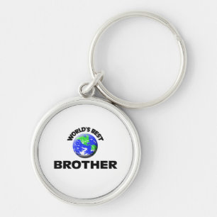 World's Best Brother Key Ring