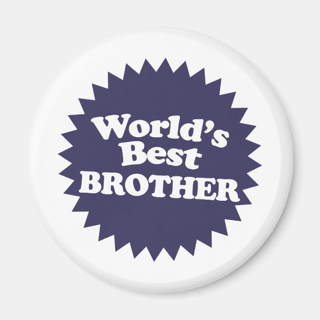 World's Best Brother Magnet (Front)