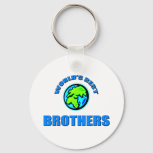 World's Best Brothers Key Ring