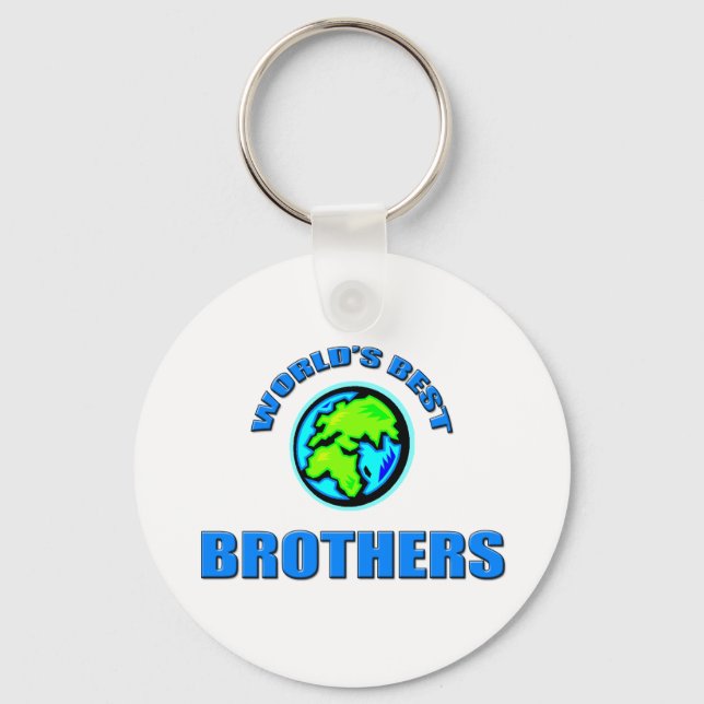 World's Best Brothers Key Ring (Front)