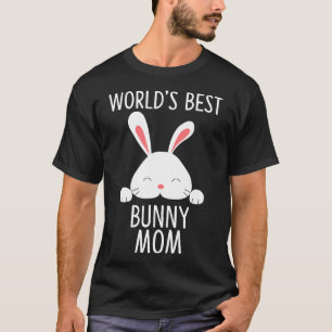 World's Best Bunny Mom  Rabbi For Rabbit Lover T-Shirt