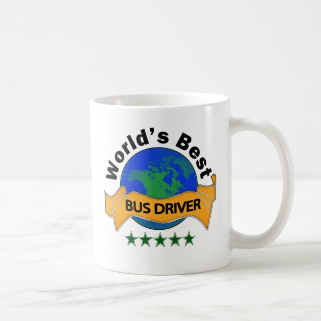World's Best Bus Driver Coffee Mug (Right)