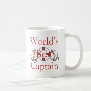 World's Best Captain Coffee Mug