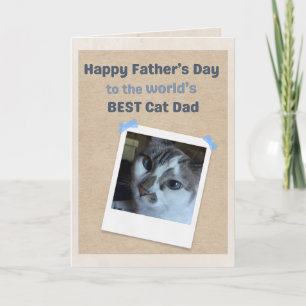 World's Best Cat Dad from World's Best Cat Card