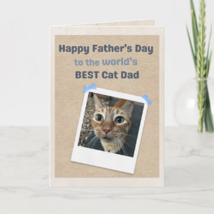 World's Best Cat Dad from World's Best Cat Card