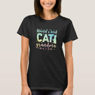 World's Best Cat Grandma Cat Cat Owner Pet Animal T-Shirt