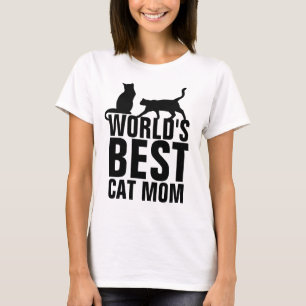 WORLD'S BEST CAT MOM T-Shirts