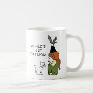World's Best Cat Mum Coffee Mug