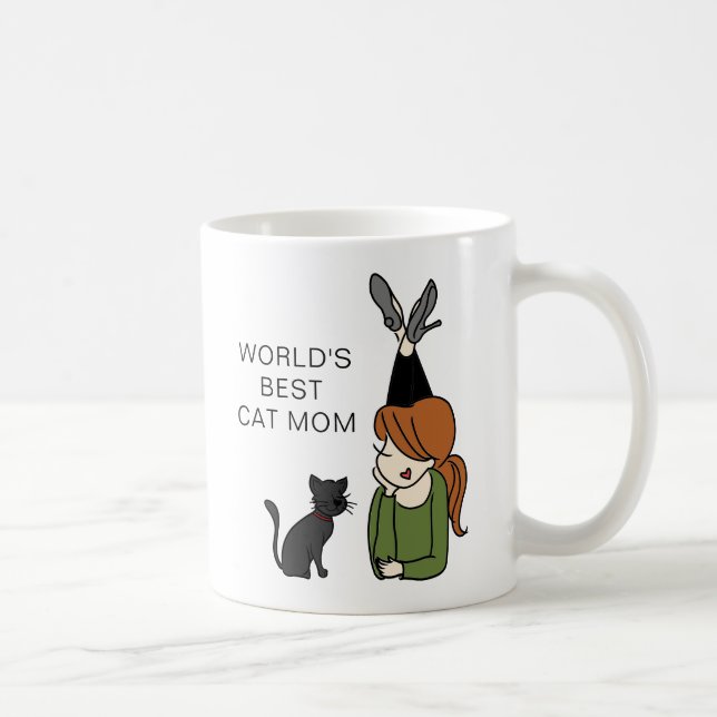 World's Best Cat Mum Coffee Mug (Right)