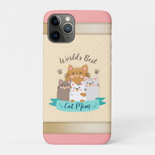 World's Best Cat Mum - Cute Kittens Case-Mate iPhone Case