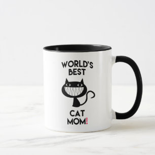 World's best cat mum!  Fun Mug