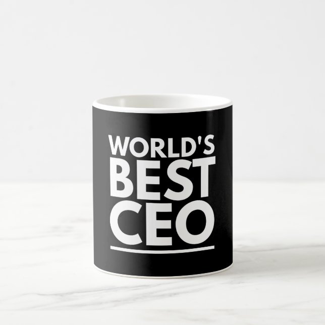 Worlds Best CEO Coffee Mug (Center)