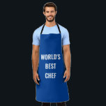 World's best chef apron<br><div class="desc">World's best chef Apron</div>