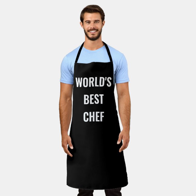 World's best chef apron (Worn)