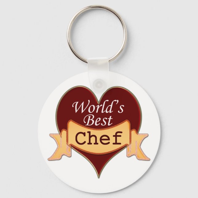 World's Best Chef Key Ring (Front)
