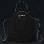 World's Best Chef Modern Typography Personalised Apron<br><div class="desc">Elevate your culinary experience with our World's Best Chef Modern Typography Personalised Apron. This apron is not just a kitchen accessory; it's a stylish and customised essential for the master chef in your life. The modern typography design adds a contemporary and chic touch to the apron, making a bold statement...</div>
