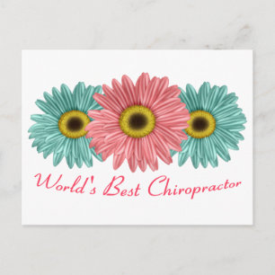 World's Best Chiropractor Postcard