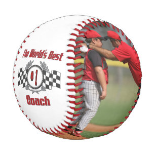 World's Best Coach Add 2 Photos Baseball