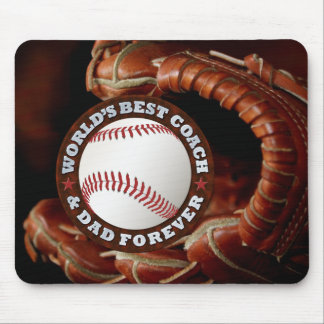 World's Best Coach & Dad 1 Mousepads Options