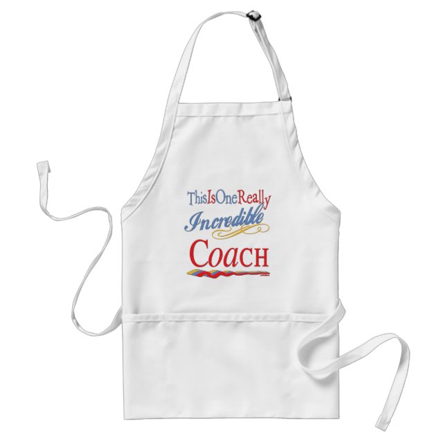 World's Best Coach Gifts Standard Apron (Front)