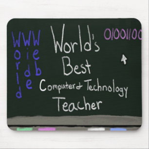World's Best Computer Teacher Mousepad