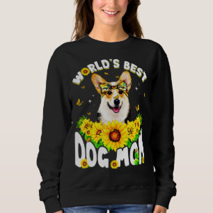 World's Best Corgi Dog Mum Funny Mother's Day 1 Sweatshirt