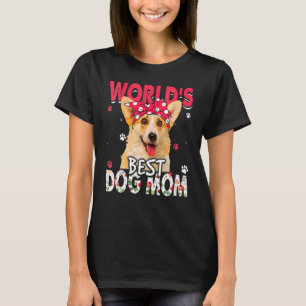 World's Best Corgi Dog Mum Mother's Day T-Shirt