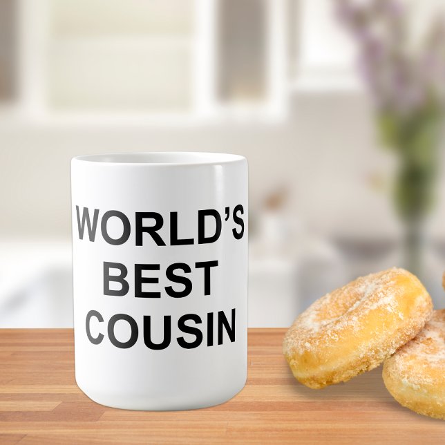 World's Best Cousin Coffee Mug (Creator Uploaded)