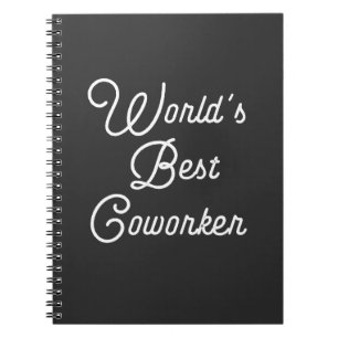 World's Best Coworker Notebook