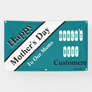 Worlds Best Customers 5Foot Banner